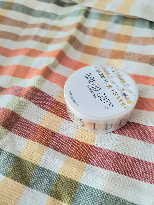"Bread Cats: Washi Tape by Grapehoney