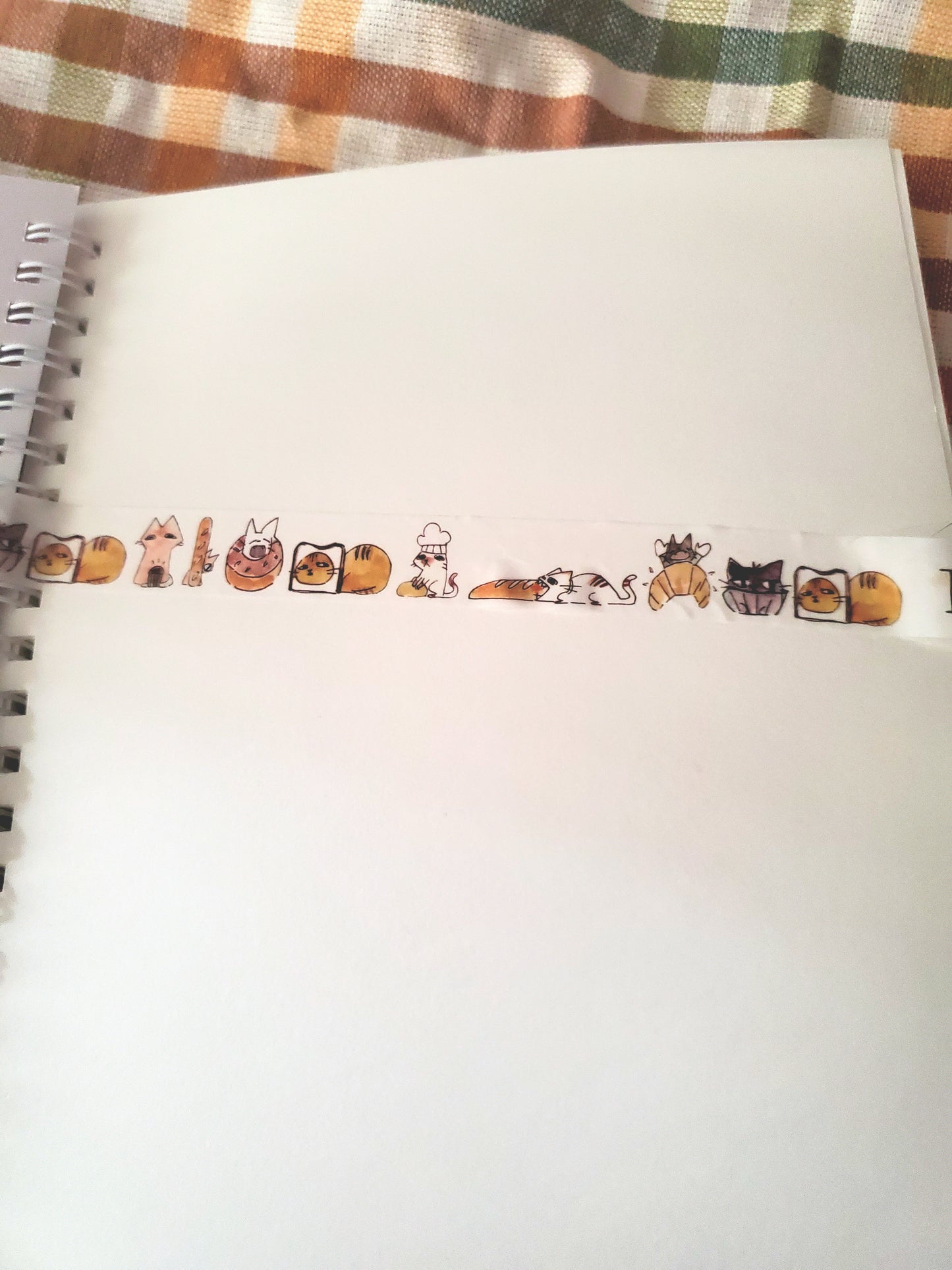"Bread Cats: Washi Tape by Grapehoney