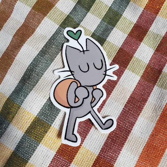 Sprout Cat Sticker