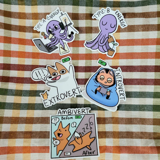 Personality Type Stickers