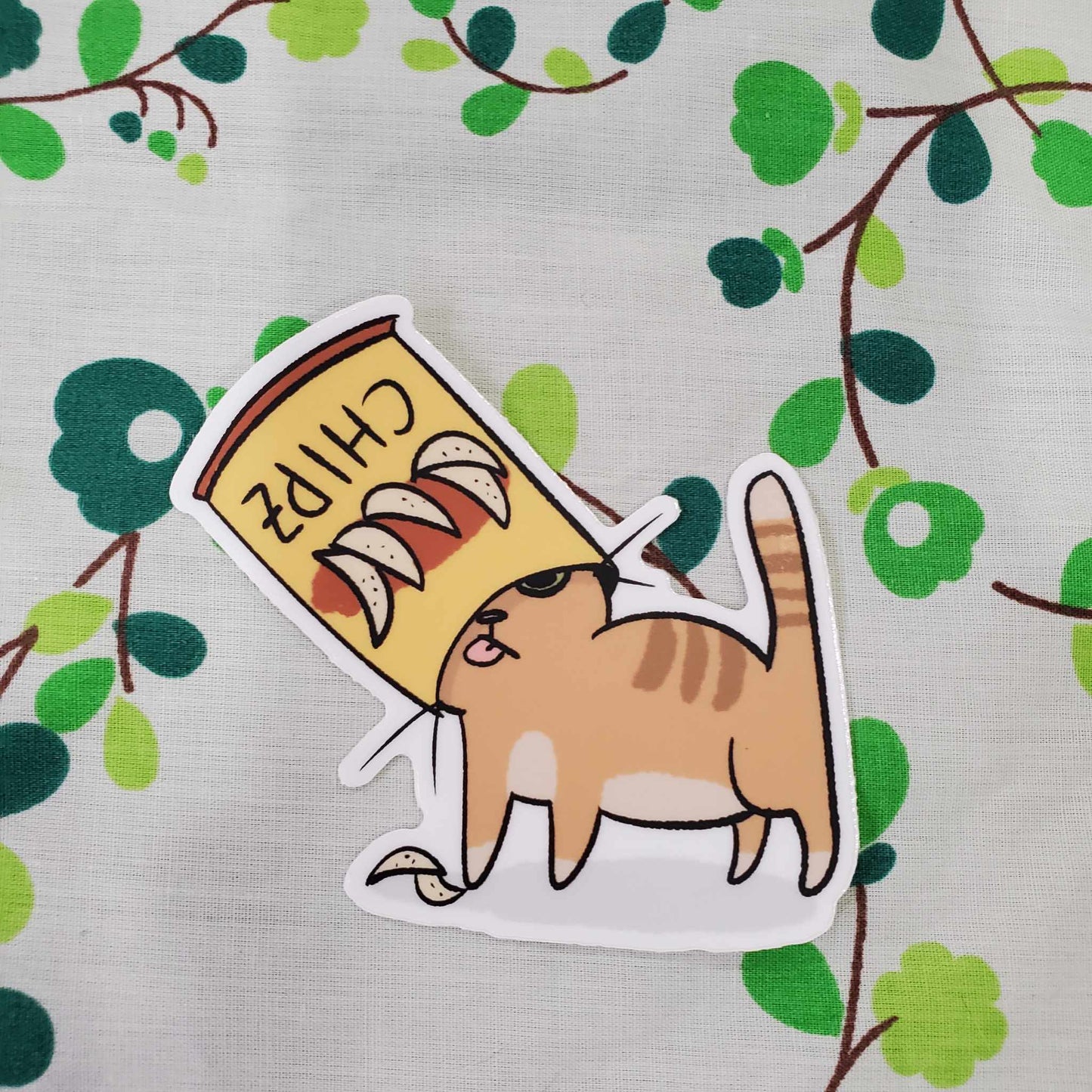 Chipz Cat Sticker
