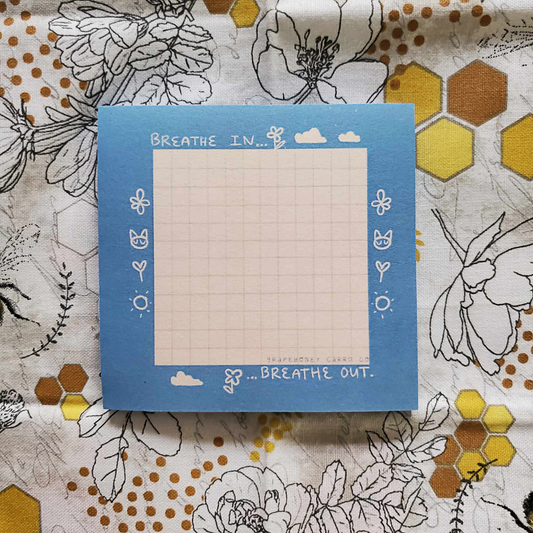 Breathe In Breathe Out Post-Its