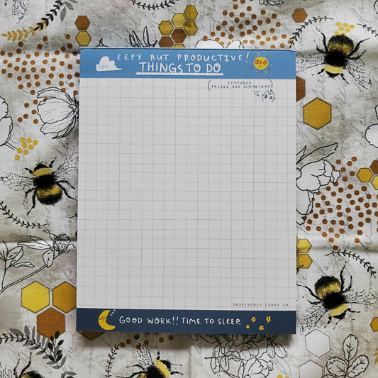 Eepy But Productive To-Do List