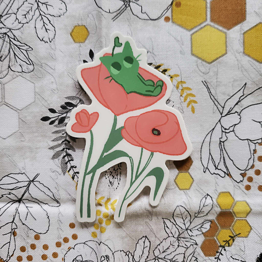 Poppy Sticker
