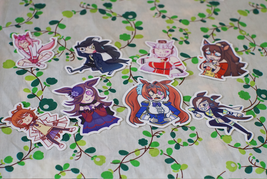 Horse Girl Fan Art Stickers