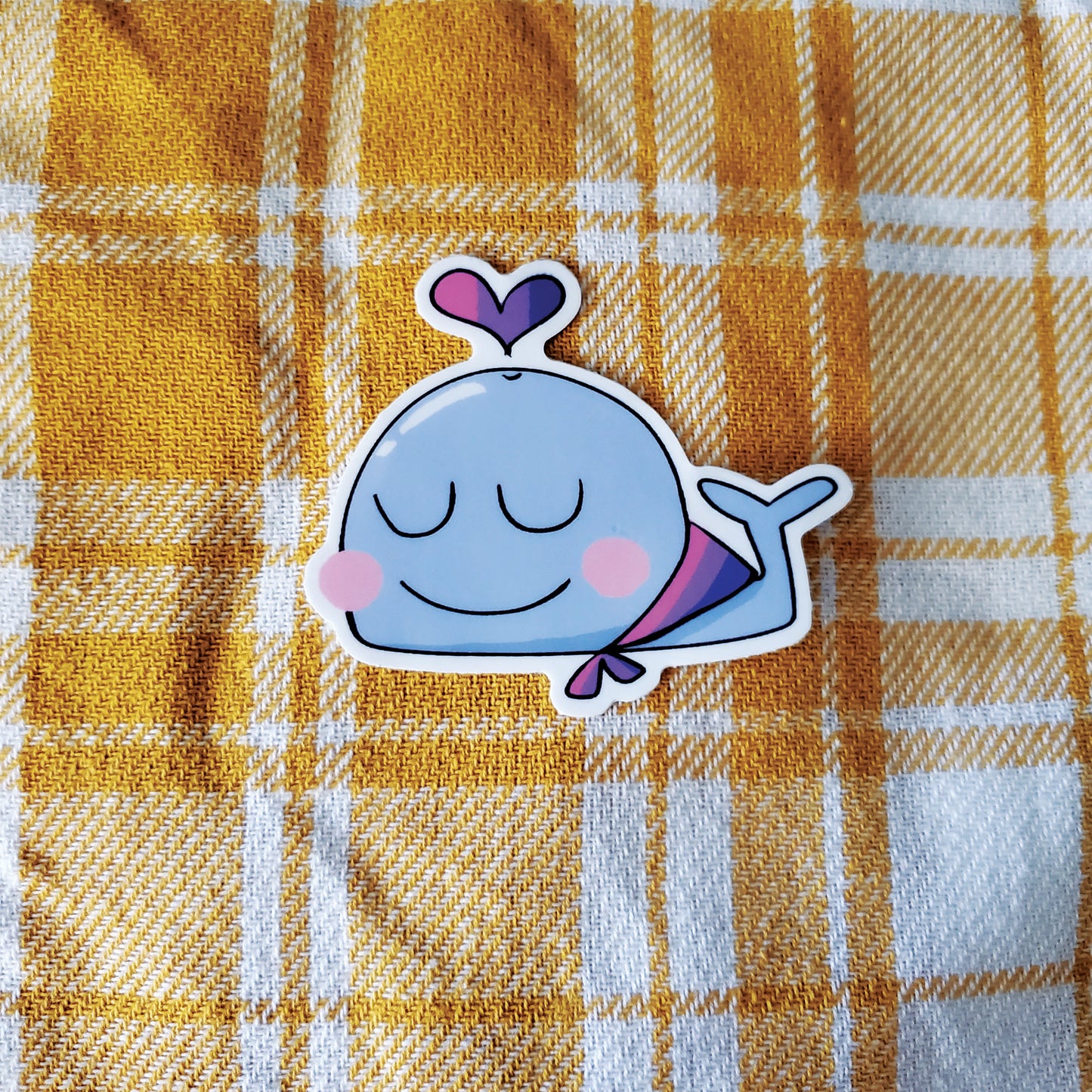 Pride Whale Vinyl Stickers