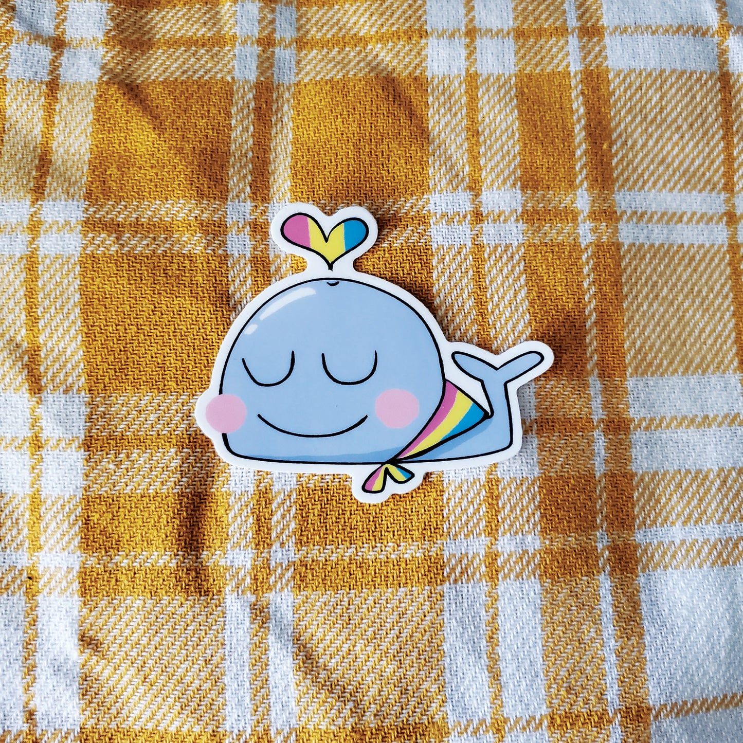 Pride Whale Vinyl Stickers