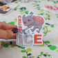 Anti ICE Immigrant Support Stickers