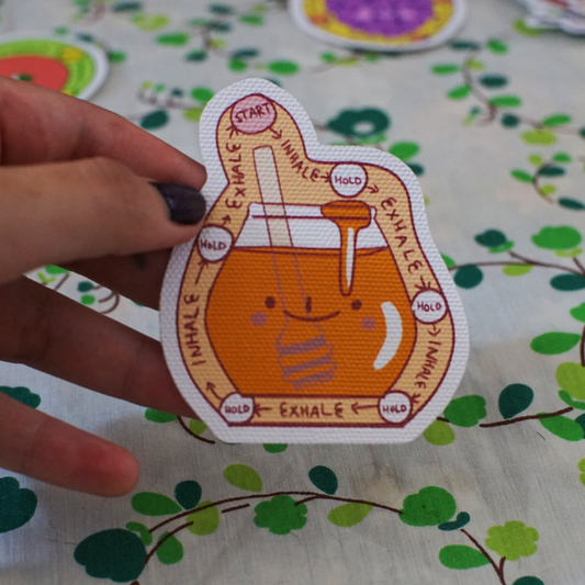 Honey Anxiety Sensory Sticker