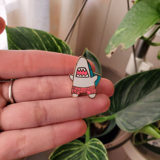 Shork Enamel Pin