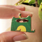 Party Frog Enamel Pin
